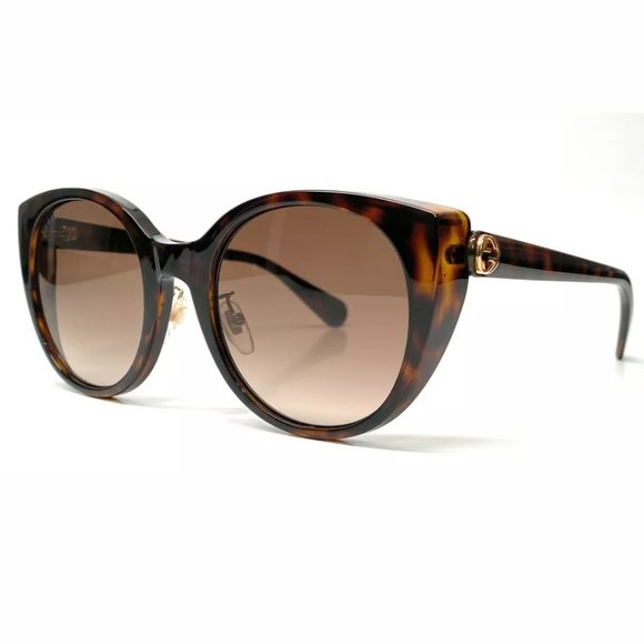 Gucci Women's Havana Brown Gradient Sunglasses